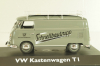 Volkswagen T1 Transporter "Schnellbautrupp" 1950, van with roof rack, grey, Schuco 1:43