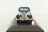 Citroen Traction 7 Coupe 1935, blue/black, N022, Nostalgie 1:43