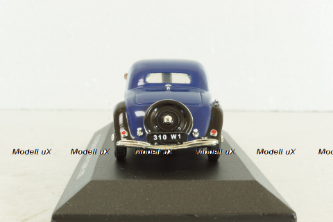 Citroen Traction 7 Coupe 1935, blue/black, N022, Nostalgie 1:43