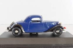 Citroen Traction 7 Coupe 1935, blue/black, N022, Nostalgie 1:43