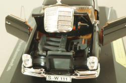 Mercedes-Benz 220 SE Coupe (W111) 1965, black, 4317, Faller 1:43