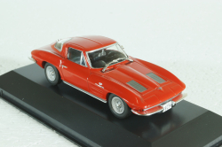 Chevrolet Corvette C2 Sting Ray Coupe 1963 red, Altaya 1:43