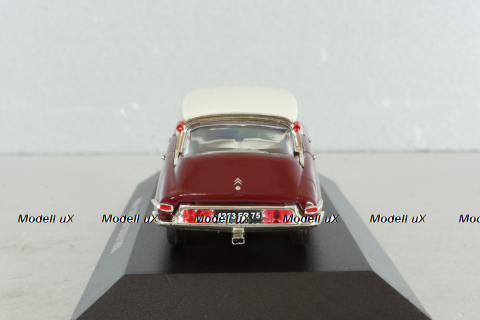 Citroen DS19 1956, dark red/white, N005, Nostalgie 1:43