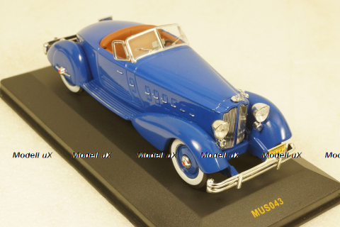Packard V12 LeBaron Speedstar 1934, MUS043, IXO Museum 1:43