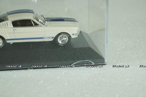 Ford Shelby Mustang GT350 1965 white/blue, Altaya 1:43