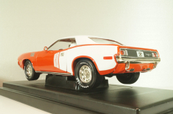Plymouth Hemi Cuda 1971, Red/white, 291164P, ERTL 1:18