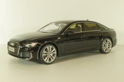 Audi A6L (C8) 2019, black, Paudi 1:18 
