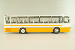 Икарус-255.70 белый/рыжий, DEM014OR, Demprice 1:43 (Конверсия)