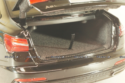 Audi A6L (C8) 2019, black, Paudi 1:18 