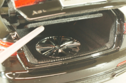 Audi A6L (C8) 2019, black, Paudi 1:18 