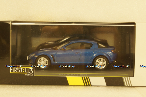 Mazda RX-8 2003, blue metallic, F43-030, First43 1:43