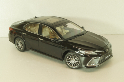 Toyota Camry (XV80) 2018 8-generation, black, Paudi 1:18