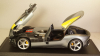 Ferrari Monza SP1 2019 metallic gray/decor, 16013GR, Burago 1:18