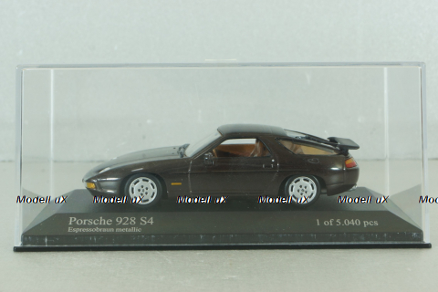 Porsche 928 S4 1991 brown metallic, 400062420, Minichamps 1:43