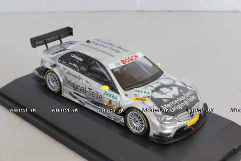 Mercedes C63 AMG, DTM #6  Original-Teile, silver, B66962290, Minichamps 1:43 Уценка!