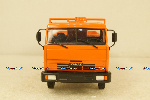Камаз-53205 бортовой, оранжевый, Modellux 1:43