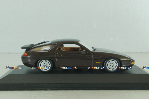Porsche 928 S4 1991 brown metallic, 400062420, Minichamps 1:43
