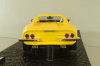 Ferrari Dino 246 GTS 1970, yellow, 23920Y, Hot Weels 1:18