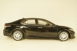 Toyota Camry 2018 8-generation, black, Paudi 1:18
