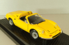Ferrari Dino 246 GTS 1970, yellow, 23920Y, Hot Weels 1:18