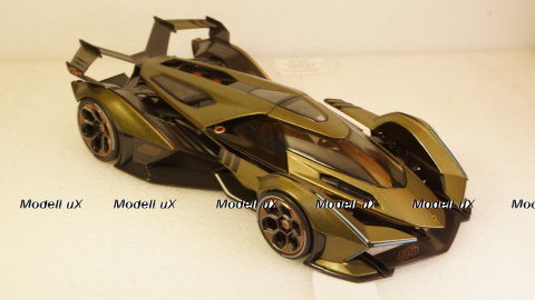 Lamborghini Vision GranTurismo V12 metallic-oliv, 36454, Maisto 1:18