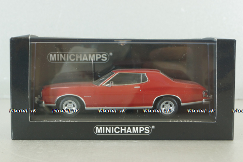 Ford Torino 1976, red, 400085200, Minichamps 1:43
