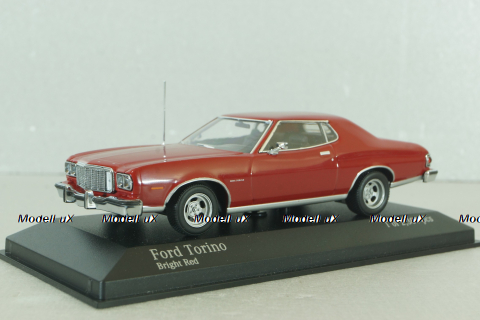 Ford Torino 1976, red, 400085200, Minichamps 1:43