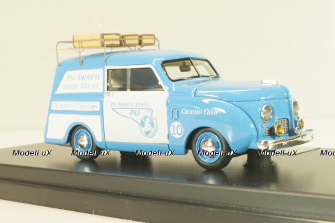 Crosley van "Pan America" 1948, light blue/white, L.E. 240pcs, GC-PAA-004, Goldvarg 1:43