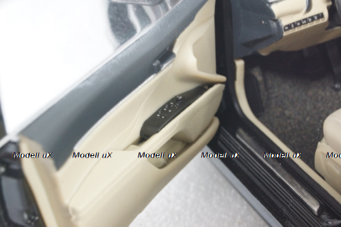 Toyota Camry 2018 8-generation, black, Paudi 1:18