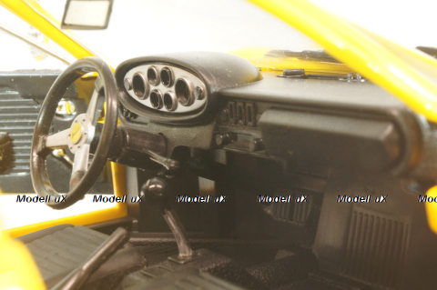 Ferrari Dino 246 GTS 1970, yellow, 23920Y, Hot Weels 1:18