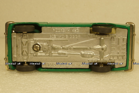 Москвич-426, А3, капот - 3 зажима,Тантал/Радон  1:43