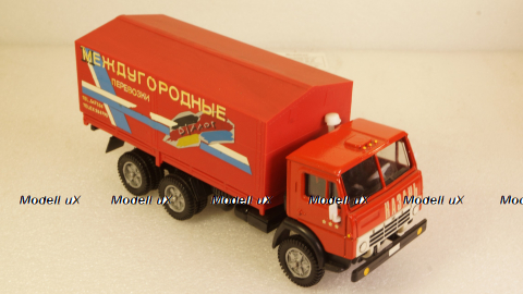 Камаз 5320 с тентом Междугородные перевозки, Арек 1:43