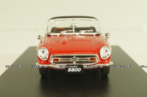 Honda S800 AS800 Convertible, 1966 red, Japan Collection, Hachette 1:43 Уценка!