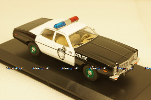 Dodge Monaco, Police Department City of Roseville, 1977, 86588, GreenLight 1:43