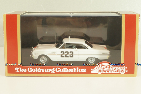 Ford Falcon # 223 Rally Monte Carlo 1963, white, L.E. 220pcs, GC-032, Goldvarg 1:43