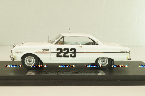 Ford Falcon # 223 Rally Monte Carlo 1963, white, L.E. 220pcs, GC-032, Goldvarg 1:43