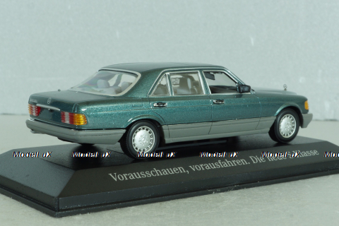 Mercedes-Benz 560 SEL (W126), green, Minichamps 1:43