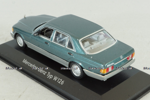 Mercedes-Benz 560 SEL (W126), green, Minichamps 1:43