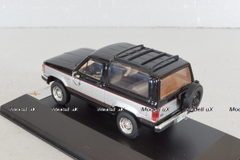 Ford Bronco II 1989, black/silver, PRD231, PremiumX 1:43