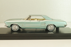 Buick Riviera 1963, light blue, L.E. 250pcs, GC-046A, Goldvarg 1:43