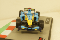 Renault R24 #7 Jarno Trulli, light blue/yellow 2004, Altaya 1:43