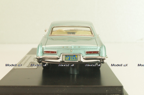 Buick Riviera 1963, light blue, L.E. 250pcs, GC-046A, Goldvarg 1:43