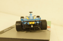 Renault R24 #7 Jarno Trulli, light blue/yellow 2004, Altaya 1:43