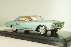Buick Riviera 1963, light blue, L.E. 250pcs, GC-046A, Goldvarg 1:43