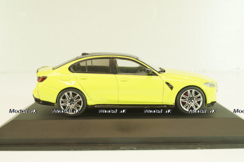 BMW M3 G80 Competition Saloon lightgreen/black, 4315303, Solido 1:43