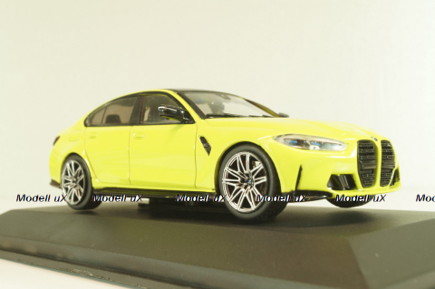 BMW M3 G80 Competition Saloon lightgreen/black, 4315303, Solido 1:43