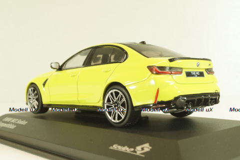 BMW M3 G80 Competition Saloon lightgreen/black, 4315303, Solido 1:43