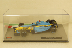 Renault R24 #7 Jarno Trulli, light blue/yellow 2004, Altaya 1:43