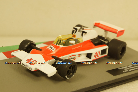 McLaren M23 #40 Gilles Villeneuve, 1977, Altaya 1:43
