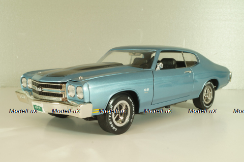 Chevrolet Chevelle SS454 LS6 1970, blue, 7487, ERLT 1:18